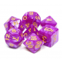 Pearl - D10 dizaine - Pourpre Sombre - Doré - HD