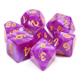 Pearl - D10 dizaine - Pourpre Sombre - Doré - HD