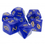 Pearl - D10 dizaine - Bleu  - Doré - HD