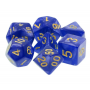 Pearl - D10 unité - Bleu  - Doré - HD