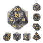 Pearl - D10 dizaine - Noir - Doré - HD
