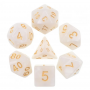 Pearl - Set 10D6 +2 offerts  - Blanc - Doré  - HD