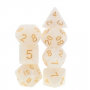 Pearl - Set 10D6 +2 offerts  - Blanc - Doré  - HD