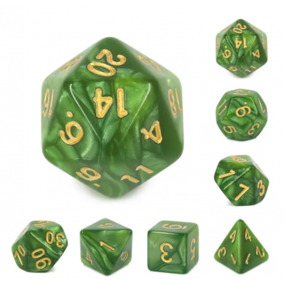 Pearl - D12 - Vert Herbe - Doré - Noir - HD