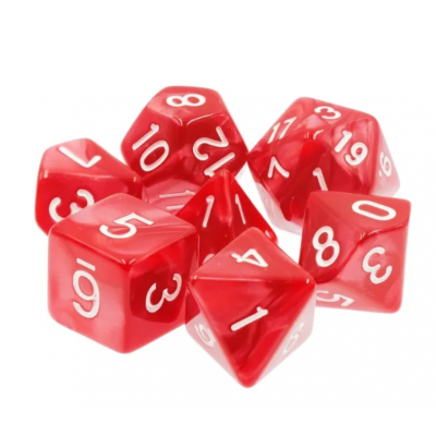 Pearl - D6 - Rouge - Blanc - HD