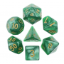Pearl - D10 dizaine -  Vert - Doré - HD